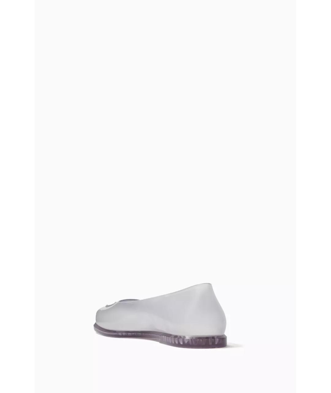 MARC JACOBS Белые резиновые балетки, фото 3