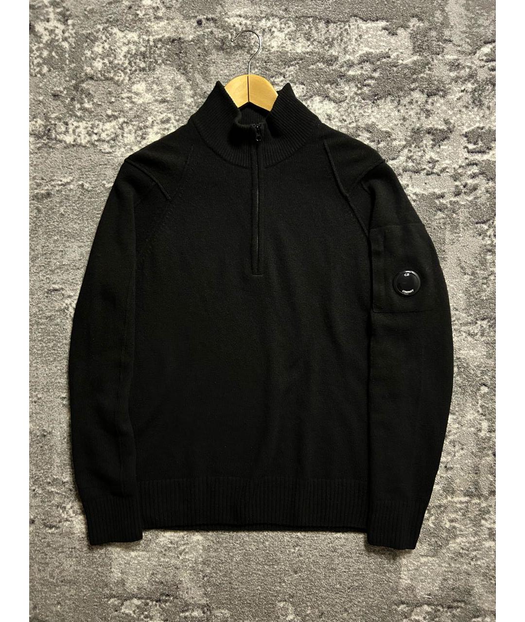 CP COMPANY Черный шерстяной джемпер / свитер, фото 5