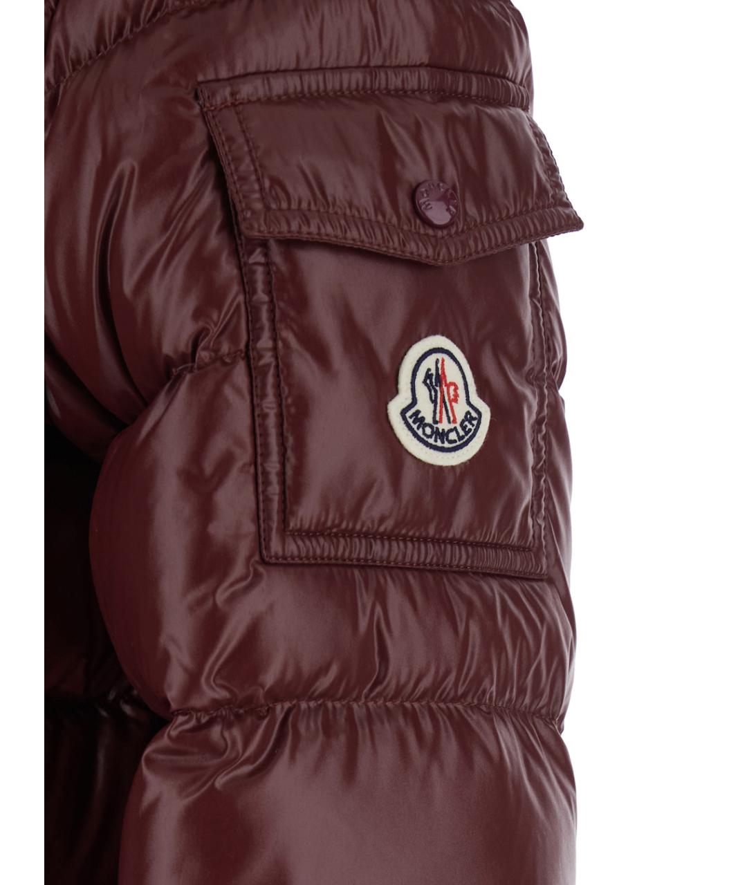 MONCLER Красный пуховик, фото 3
