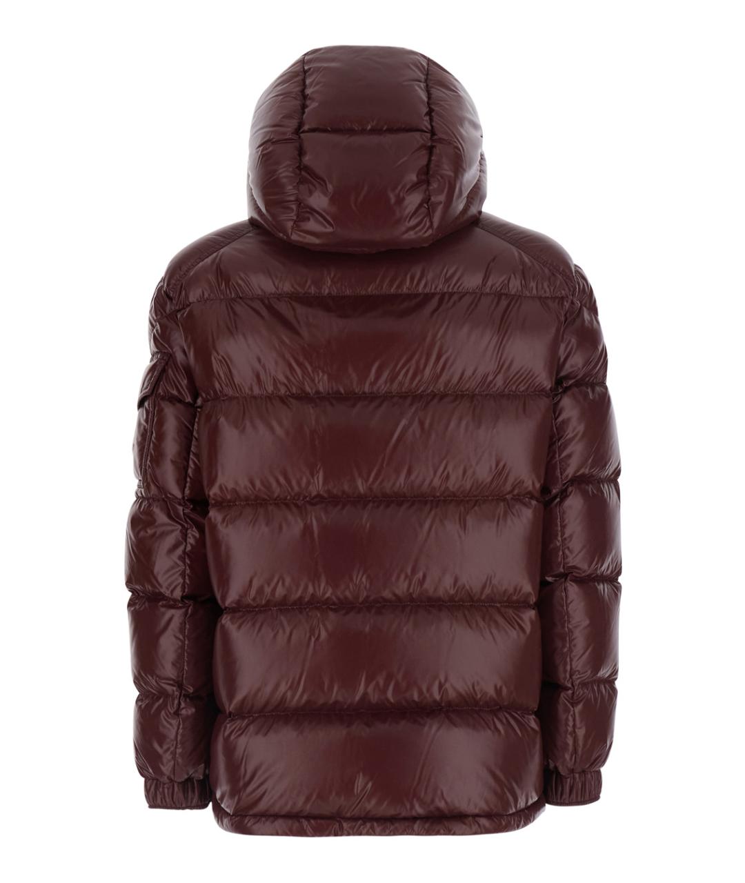 MONCLER Красный пуховик, фото 2