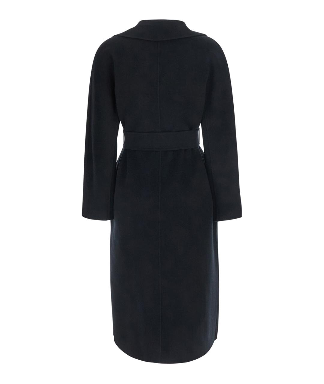 MAX MARA STUDIO Черное пальто, фото 2