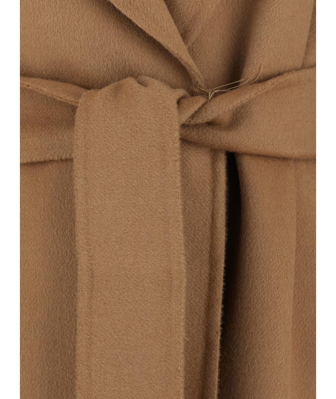 MAX MARA STUDIO Бежевое пальто, фото 3