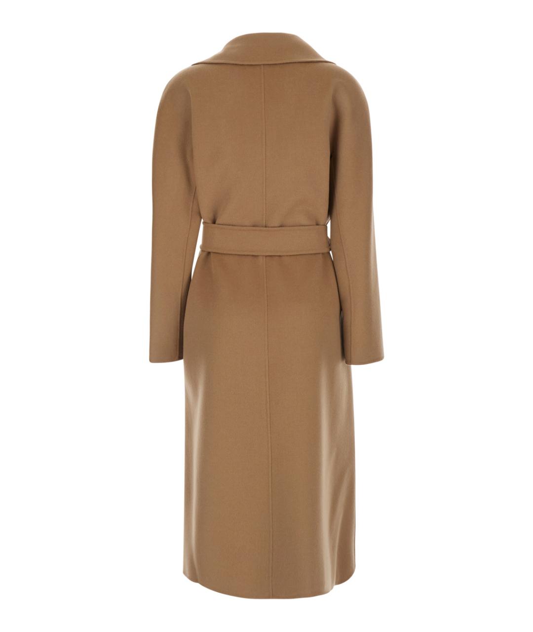 MAX MARA STUDIO Бежевое пальто, фото 2