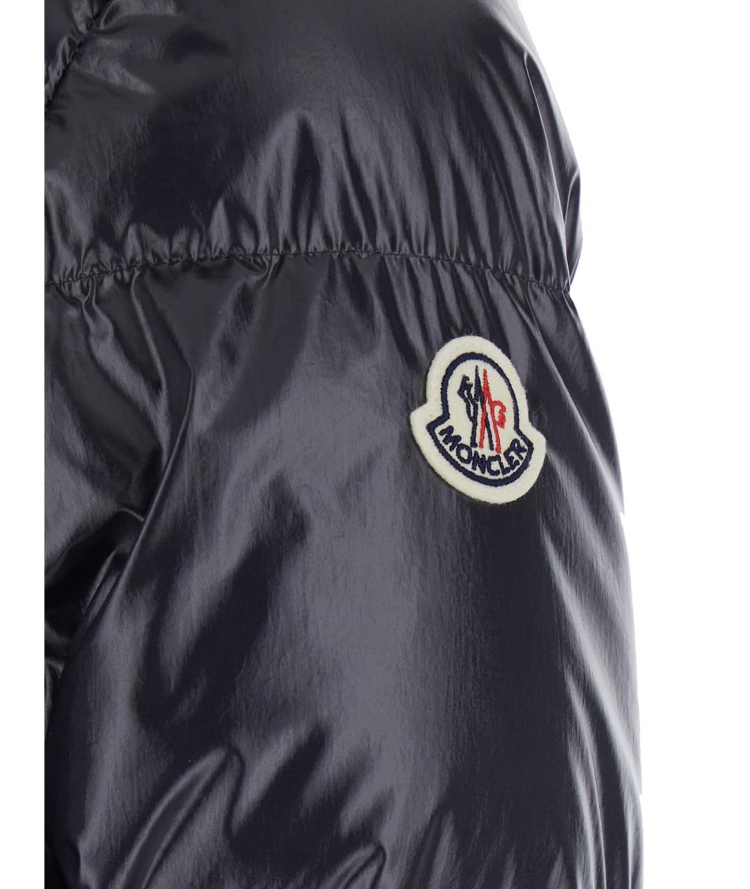 MONCLER Синий пуховик, фото 3