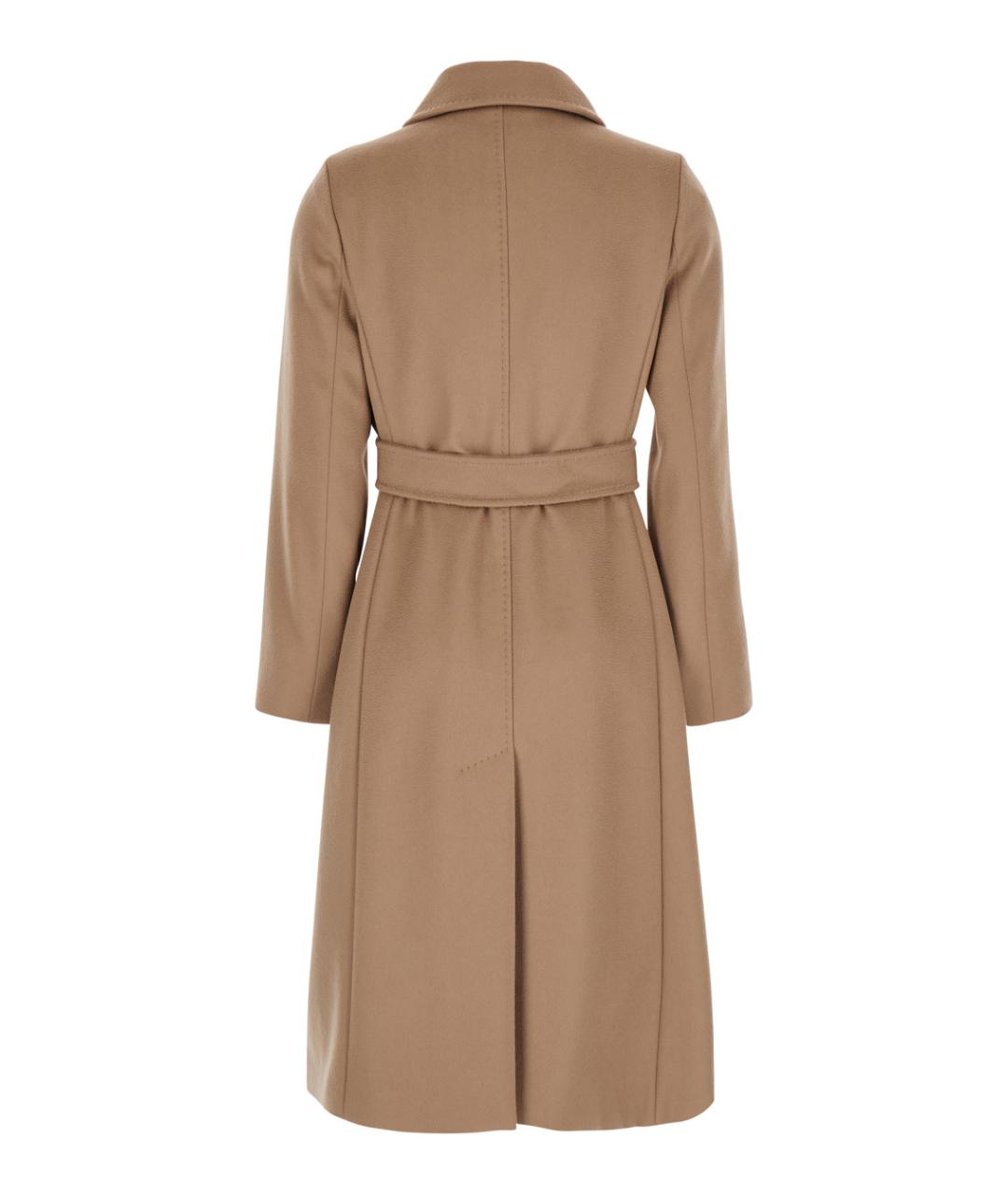 MAX MARA STUDIO Бежевое пальто, фото 2