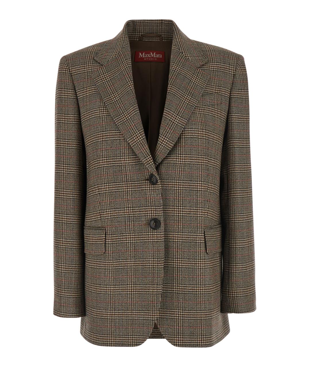 MAX MARA STUDIO Мульти жакет/пиджак, фото 1