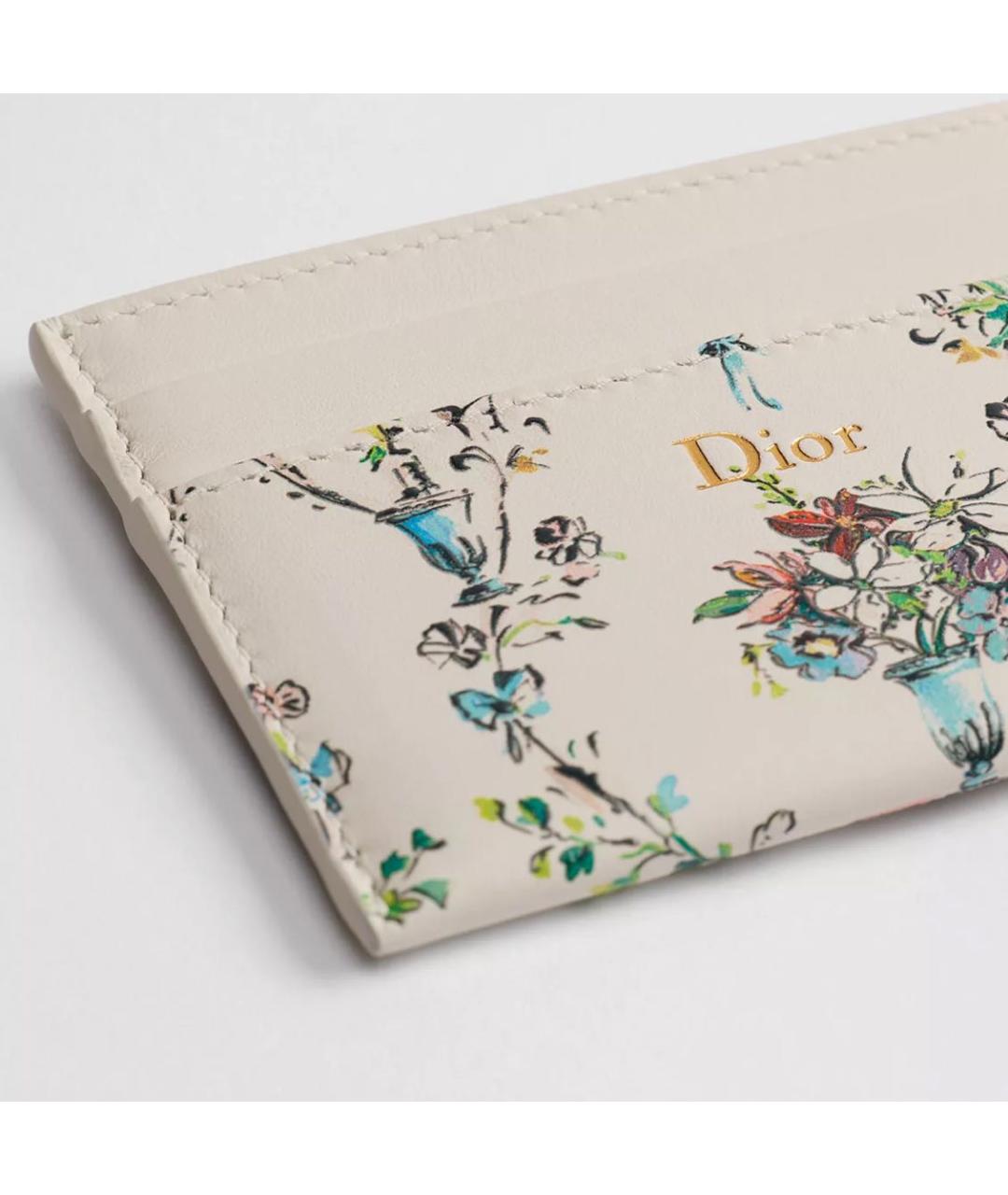 CHRISTIAN DIOR Кожаный кардхолдер, фото 3