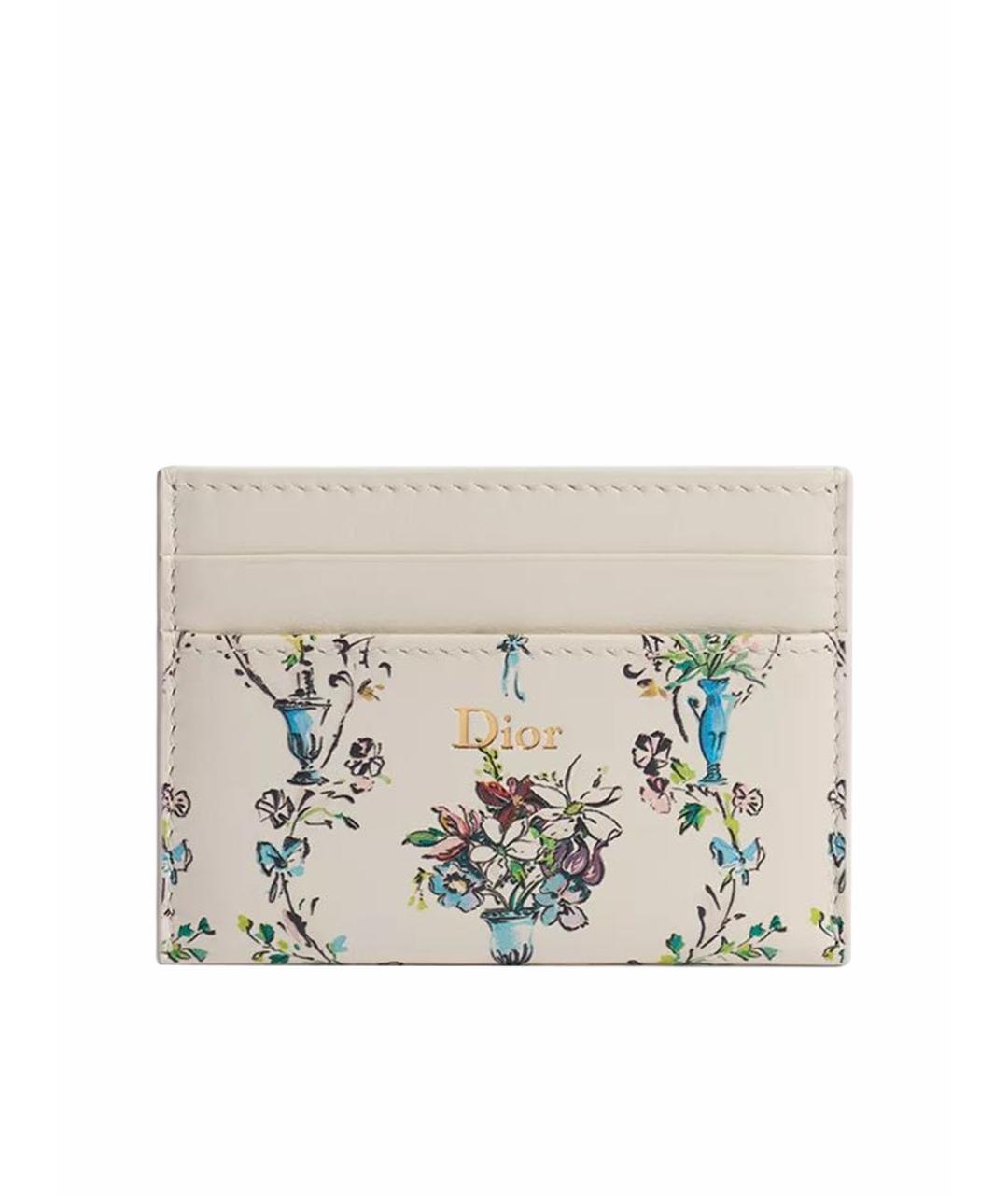 CHRISTIAN DIOR Кожаный кардхолдер, фото 1