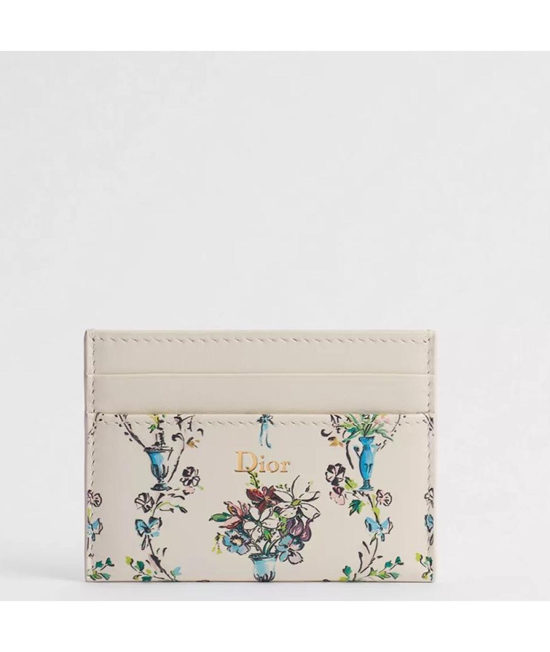 CHRISTIAN DIOR Кожаный кардхолдер, фото 4