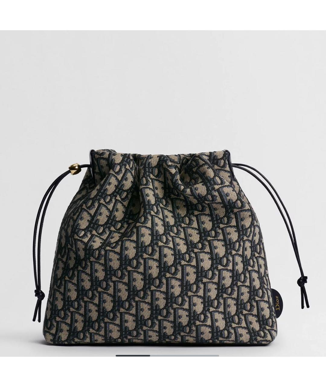 CHRISTIAN DIOR Синяя сумка с короткими ручками, фото 4