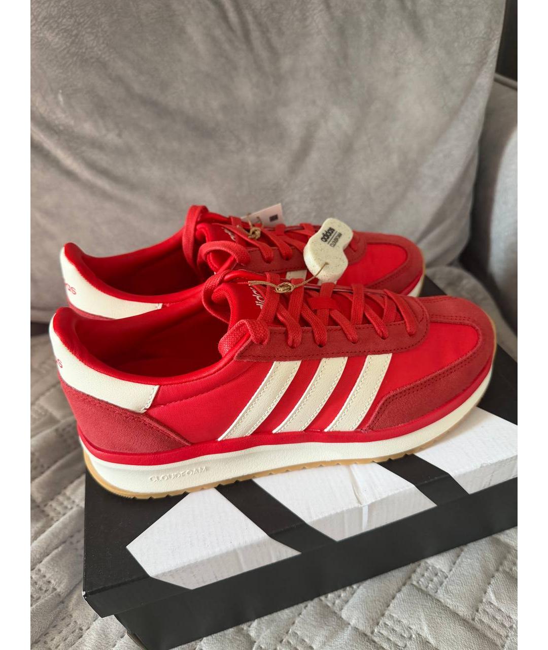 ADIDAS Красные кроссовки, фото 7