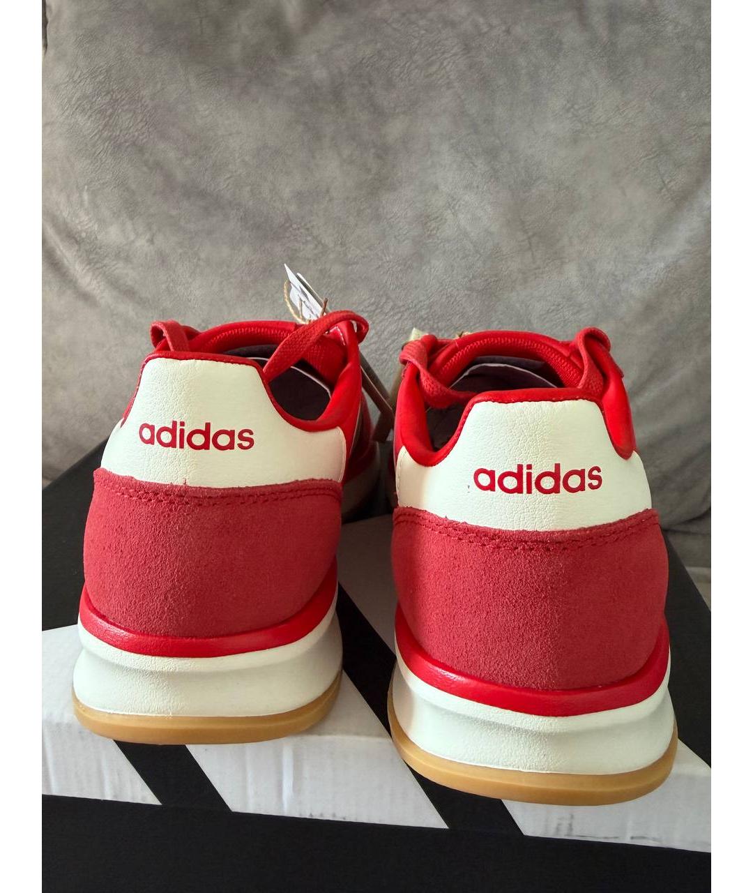 ADIDAS Красные кроссовки, фото 4