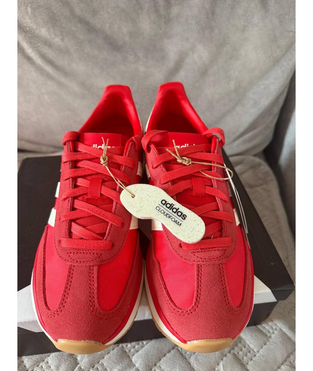 ADIDAS Красные кроссовки, фото 2