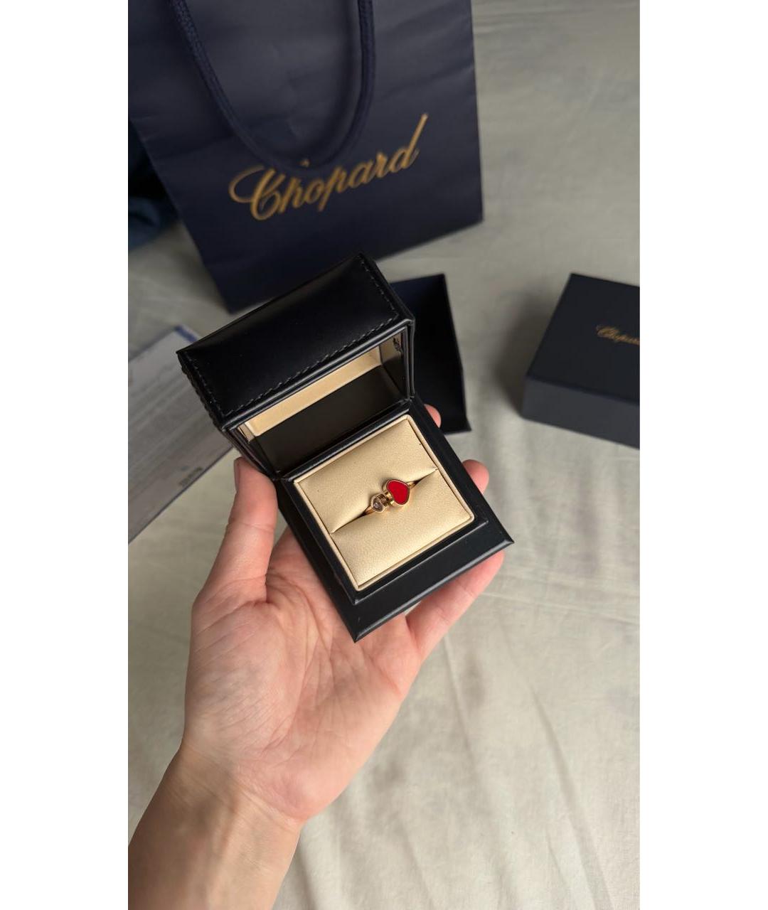 CHOPARD Золотое кольцо из желтого золота, фото 4