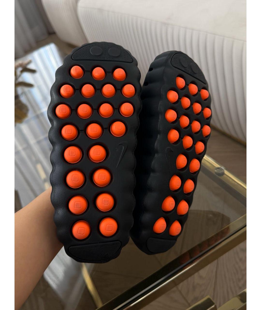 NIKE Черные резиновые мюли, фото 6