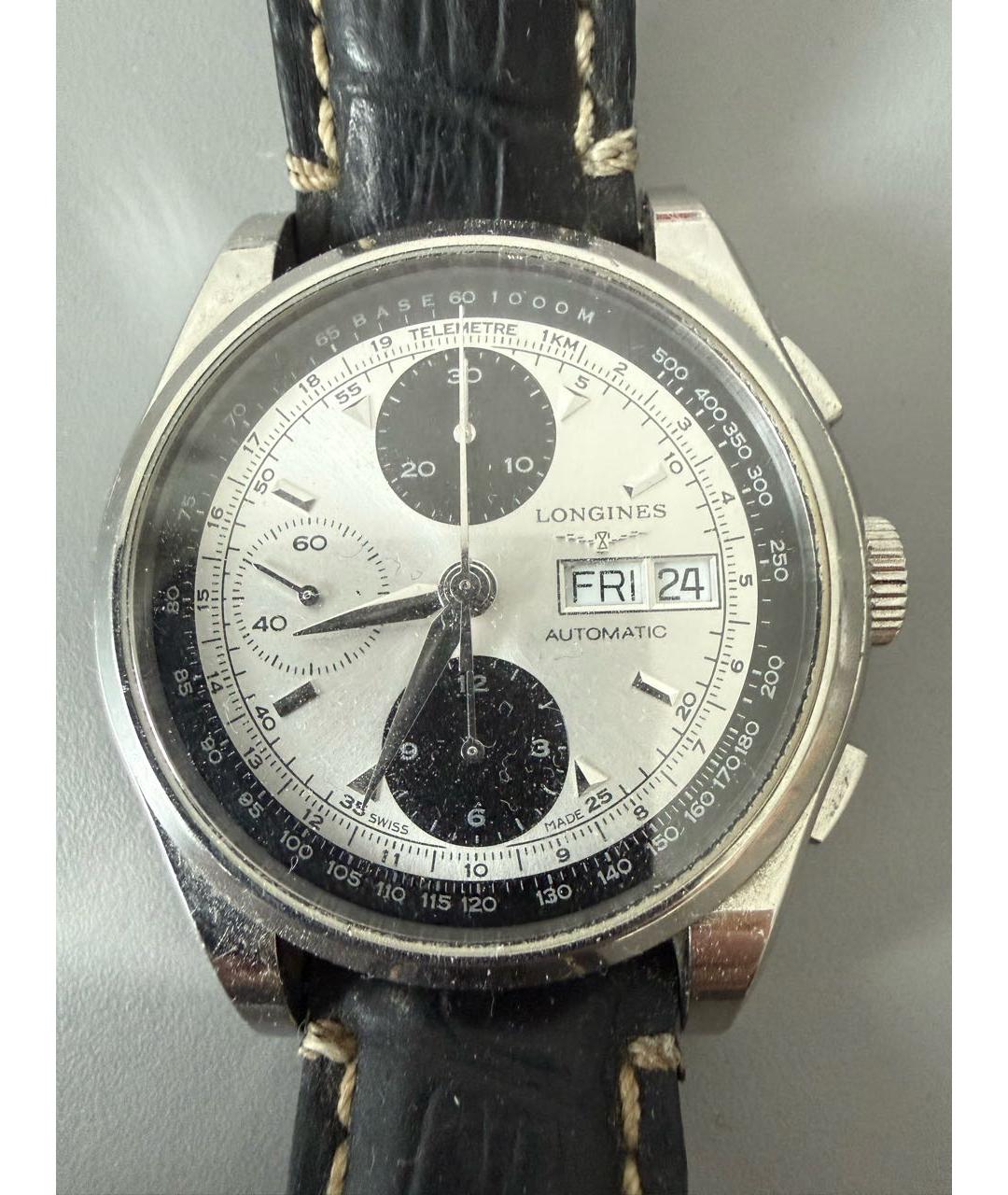 LONGINES Серебряные часы, фото 4