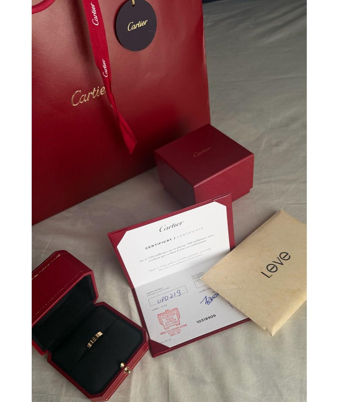 CARTIER Золотое кольцо из желтого золота, фото 4