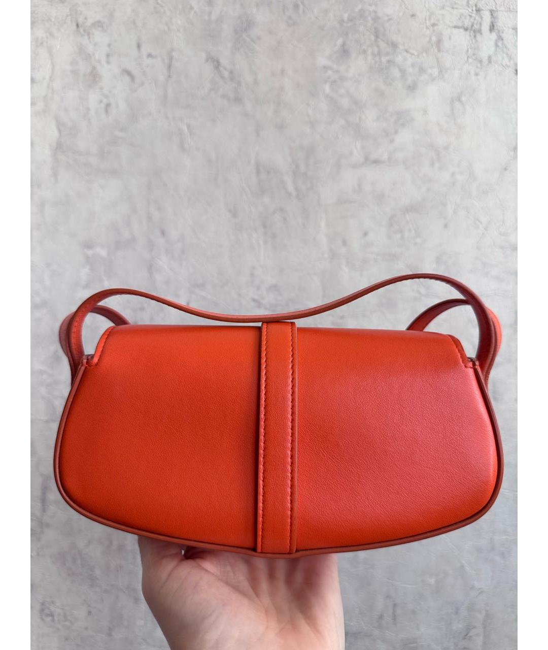 CELINE Кожаная сумка через плечо, фото 4