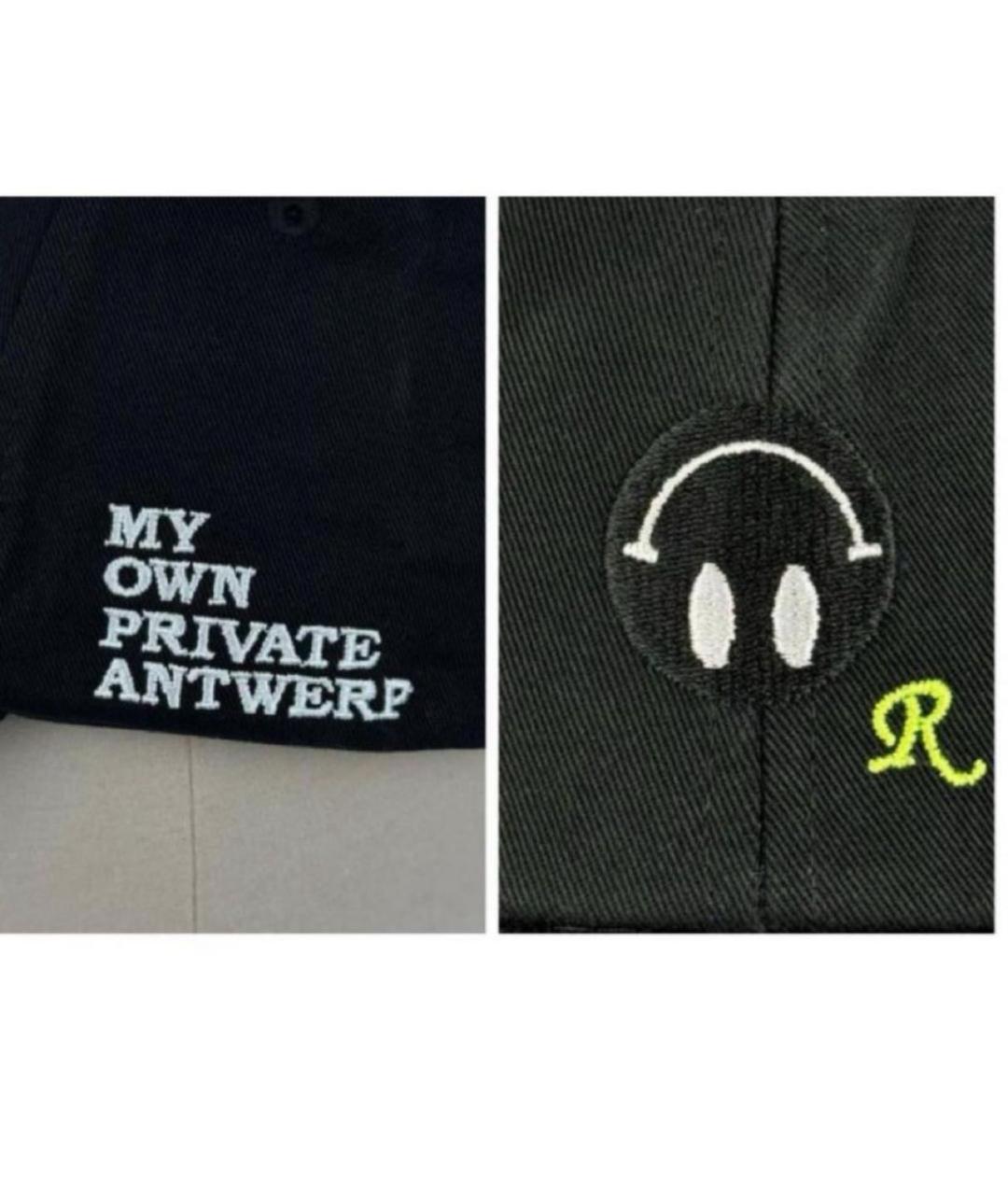RAF SIMONS Черная хлопковая кепка/бейсболка, фото 6