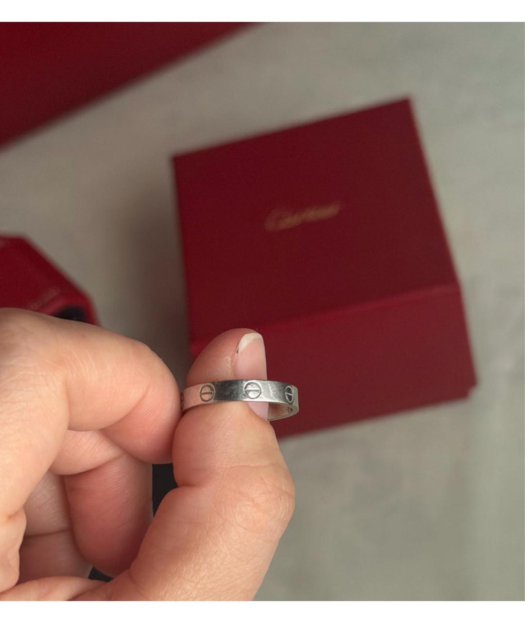 CARTIER Кольцо из белого золота, фото 5