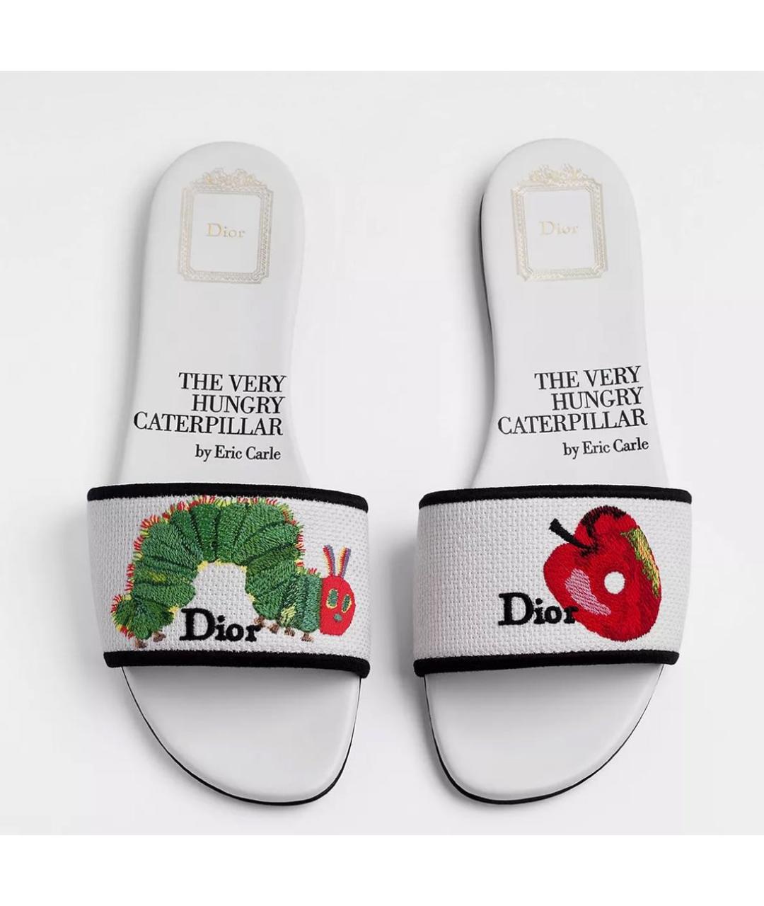 CHRISTIAN DIOR Белые мюли, фото 3