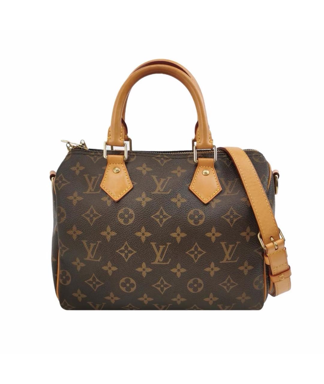 LOUIS VUITTON Коричневая сумка с короткими ручками, фото 7