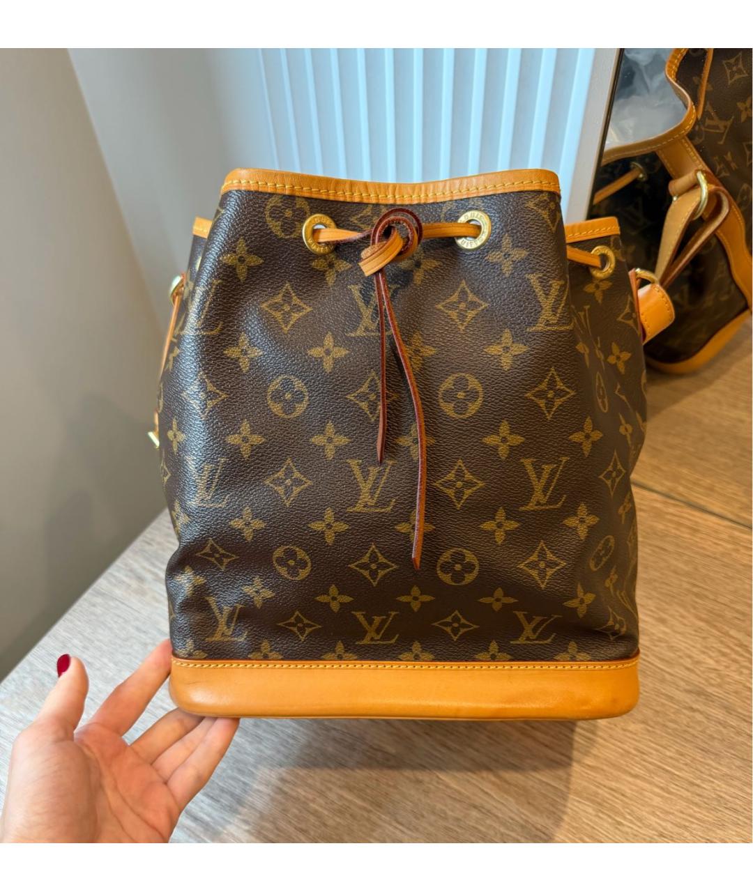 LOUIS VUITTON Коричневая сумка через плечо, фото 2