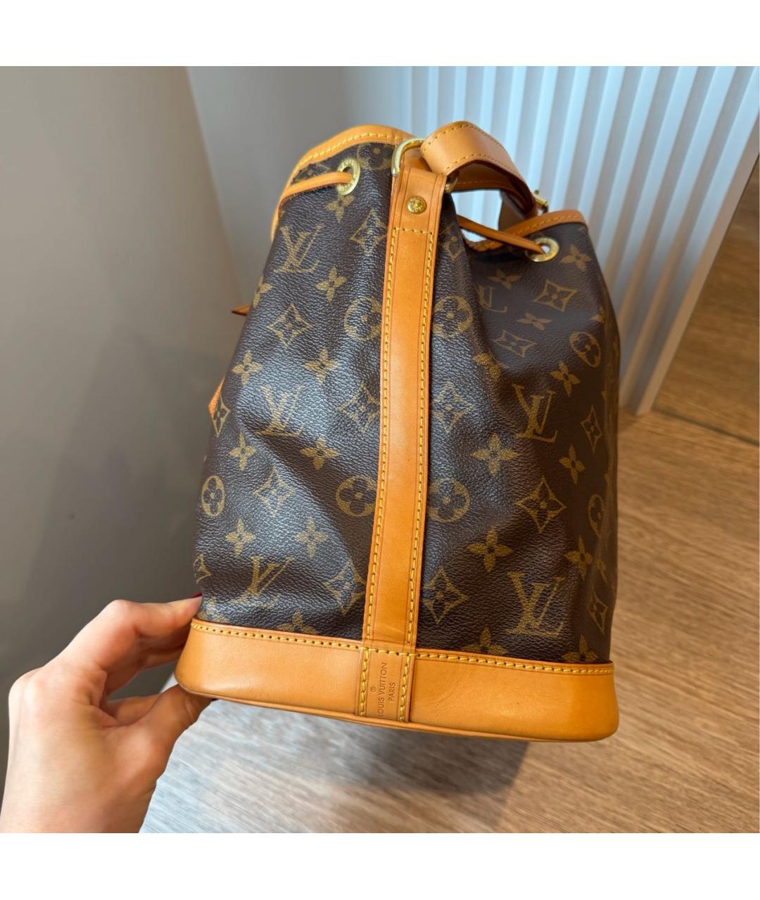 LOUIS VUITTON Коричневая сумка через плечо, фото 6