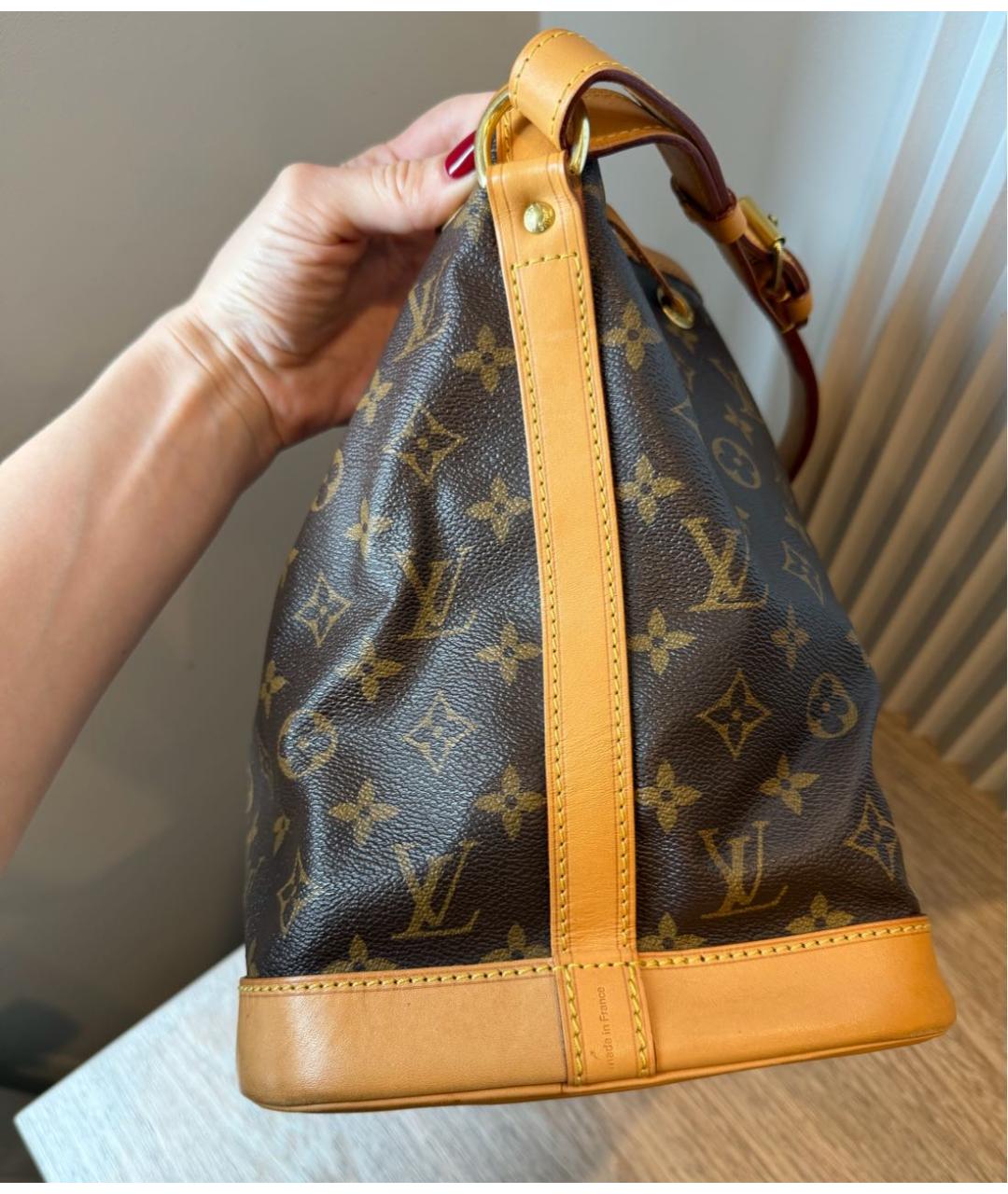 LOUIS VUITTON Коричневая сумка через плечо, фото 5