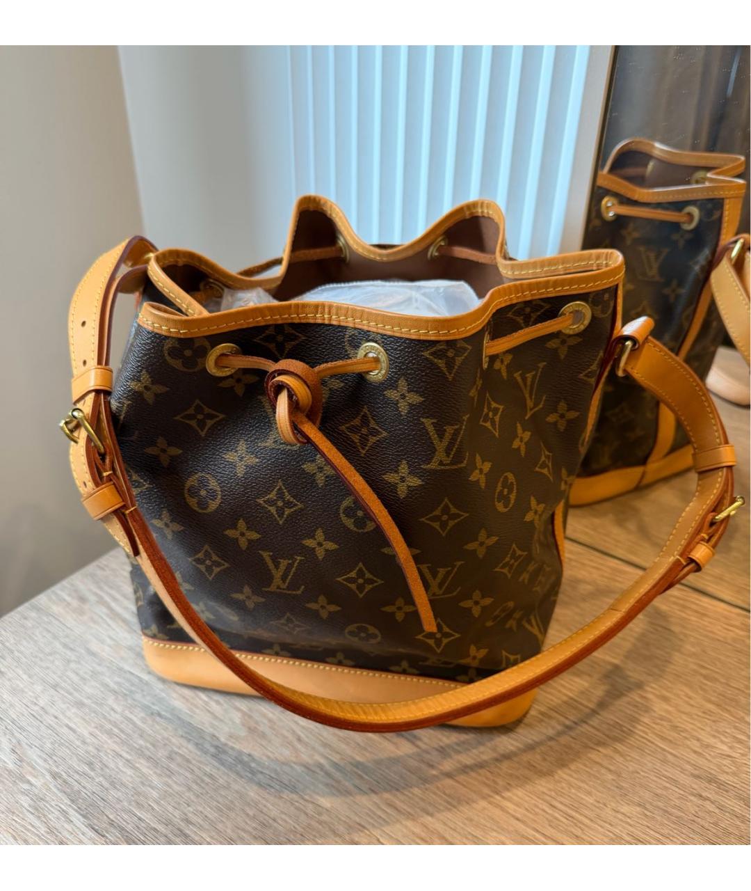 LOUIS VUITTON Коричневая сумка через плечо, фото 3