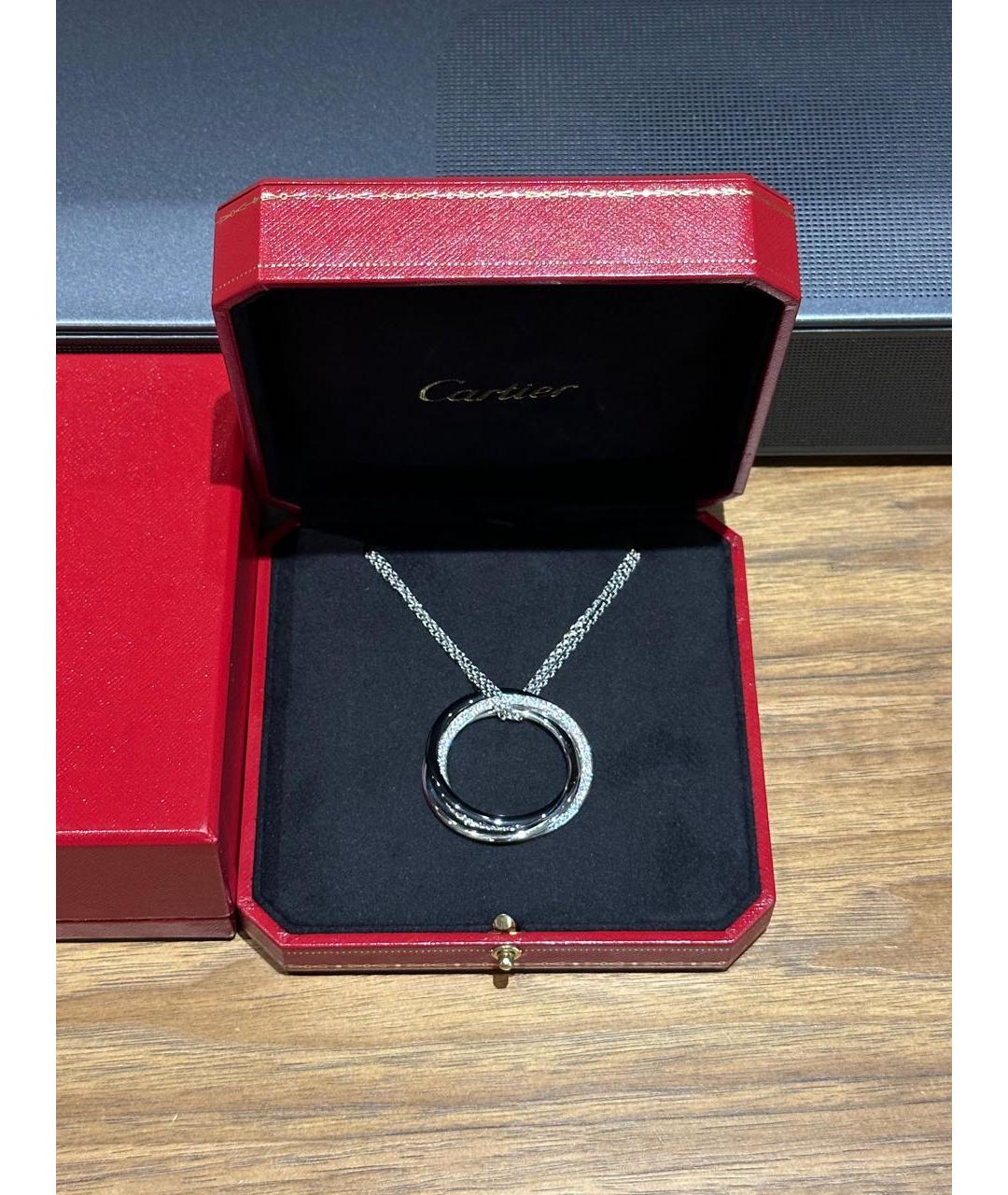 CARTIER Серебряная подвеска из белого золота, фото 3