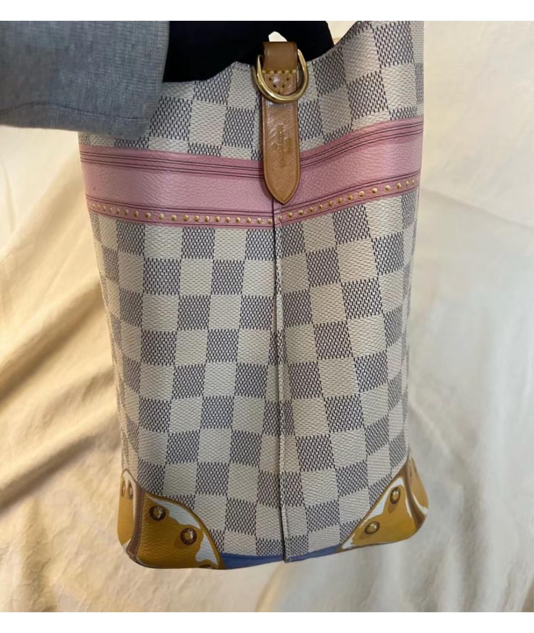 LOUIS VUITTON Бежевая сумка через плечо, фото 4