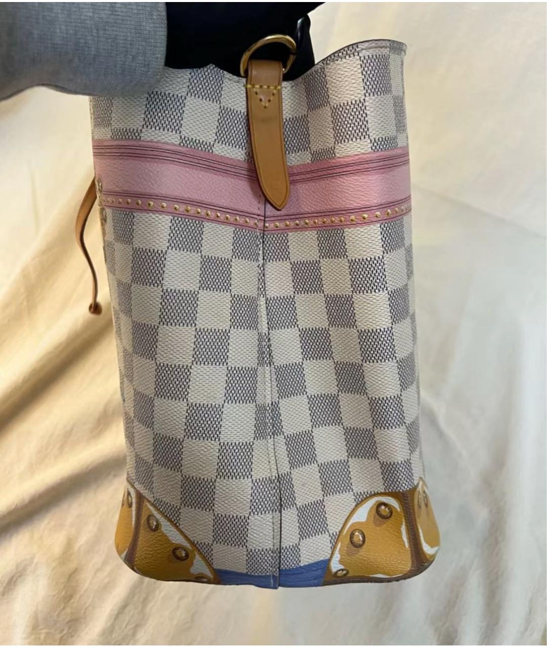 LOUIS VUITTON Бежевая сумка через плечо, фото 3