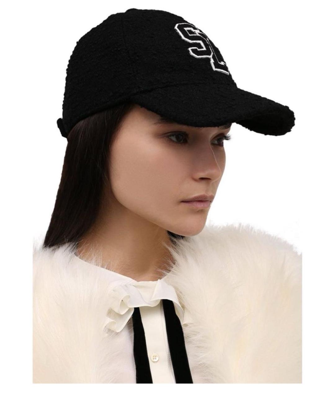 SAINT LAURENT Черная кепка, фото 4