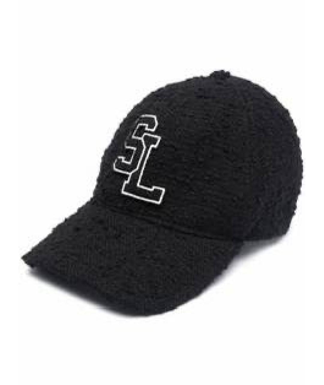 SAINT LAURENT Черная кепка, фото 2