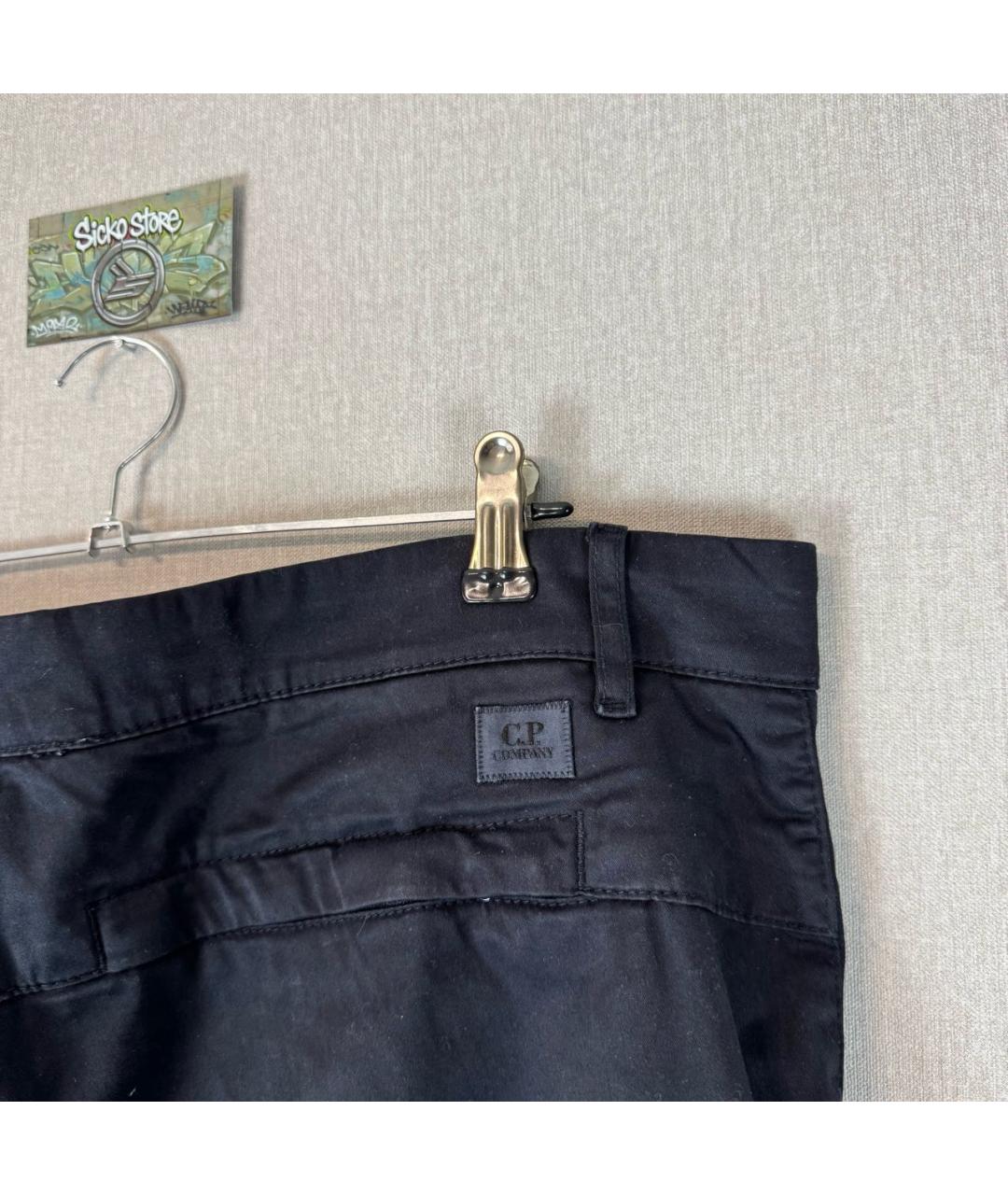 CP COMPANY Темно-синие хлопковые повседневные брюки, фото 7