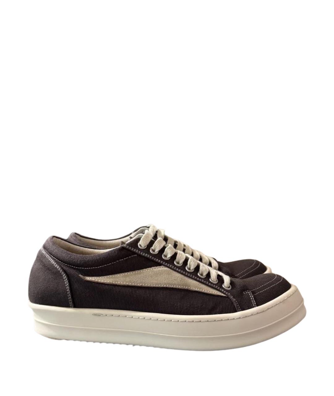 RICK OWENS DRKSHDW Черные кеды, фото 1