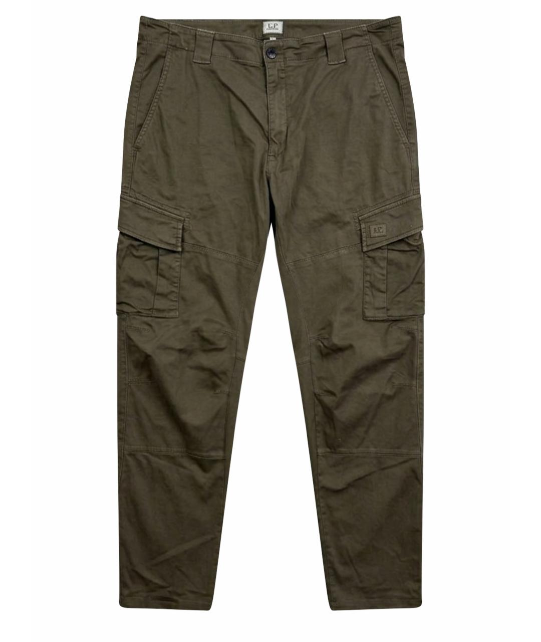 CP COMPANY Хаки хлопковые повседневные брюки, фото 1