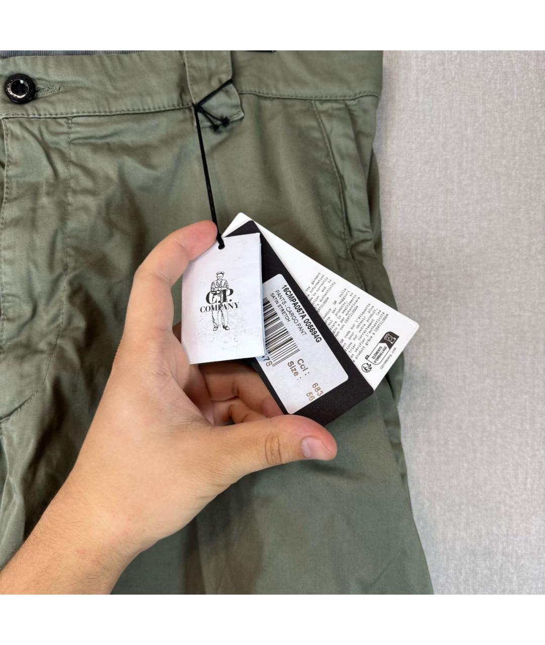 CP COMPANY Хлопковые повседневные брюки, фото 2