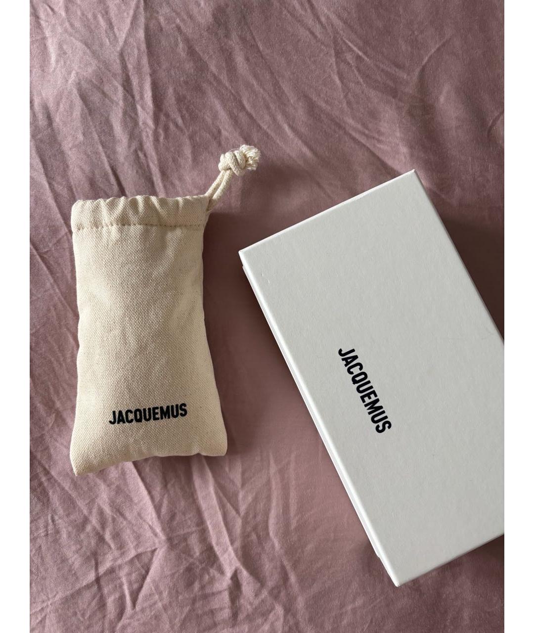 JACQUEMUS Черные пластиковые солнцезащитные очки, фото 4