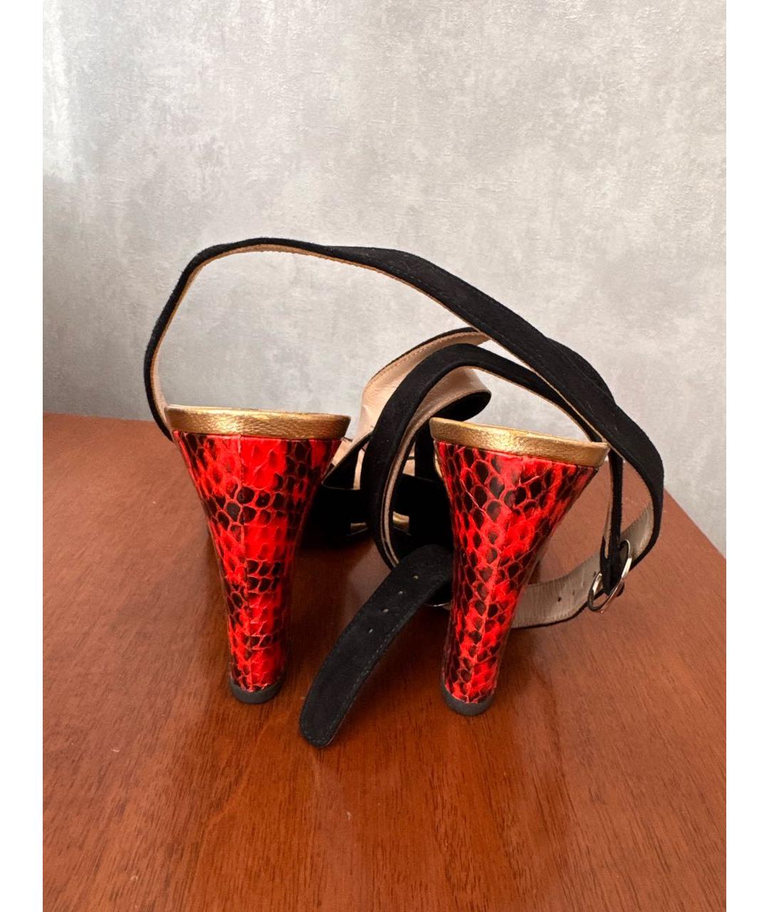 DRIES VAN NOTEN Мульти кожаные туфли, фото 4