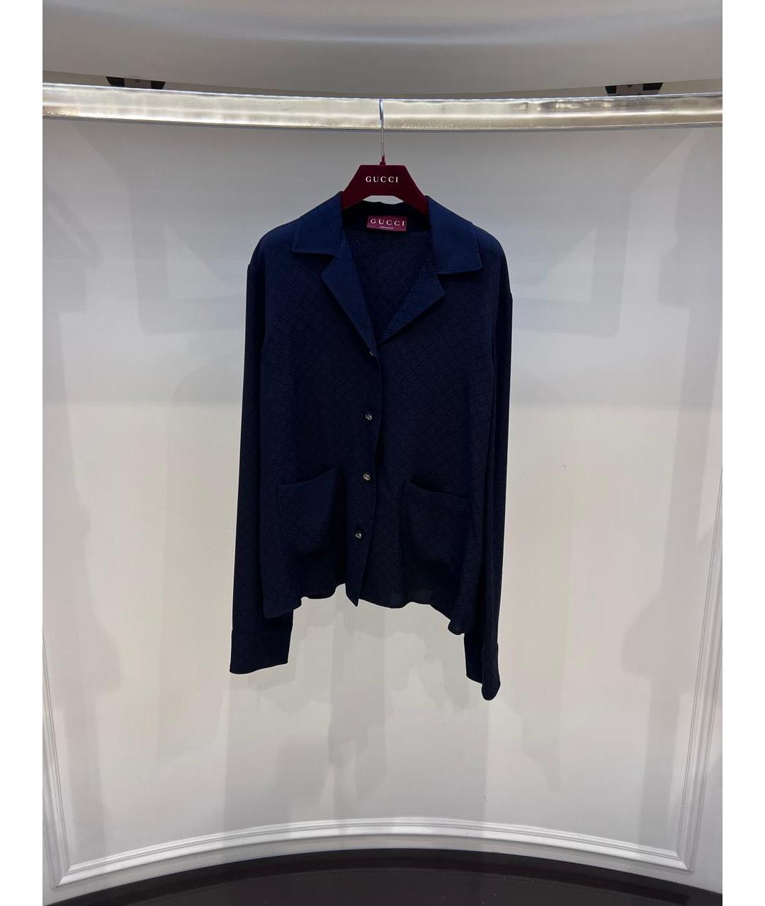 GUCCI Темно-синяя рубашка, фото 3