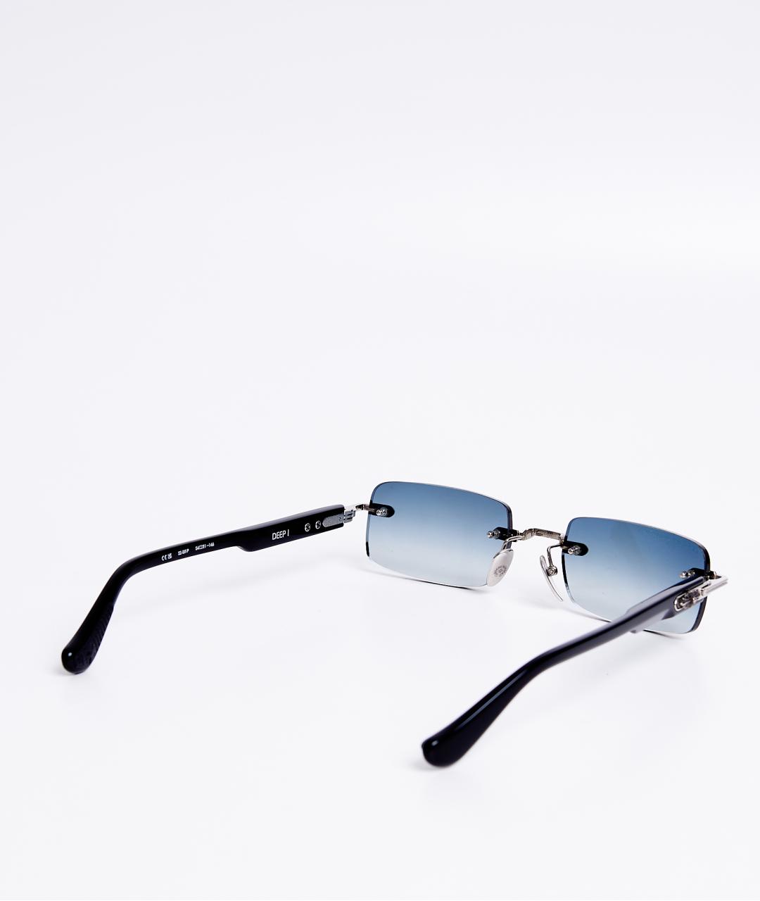 CHROME HEARTS Черные пластиковые солнцезащитные очки, фото 3