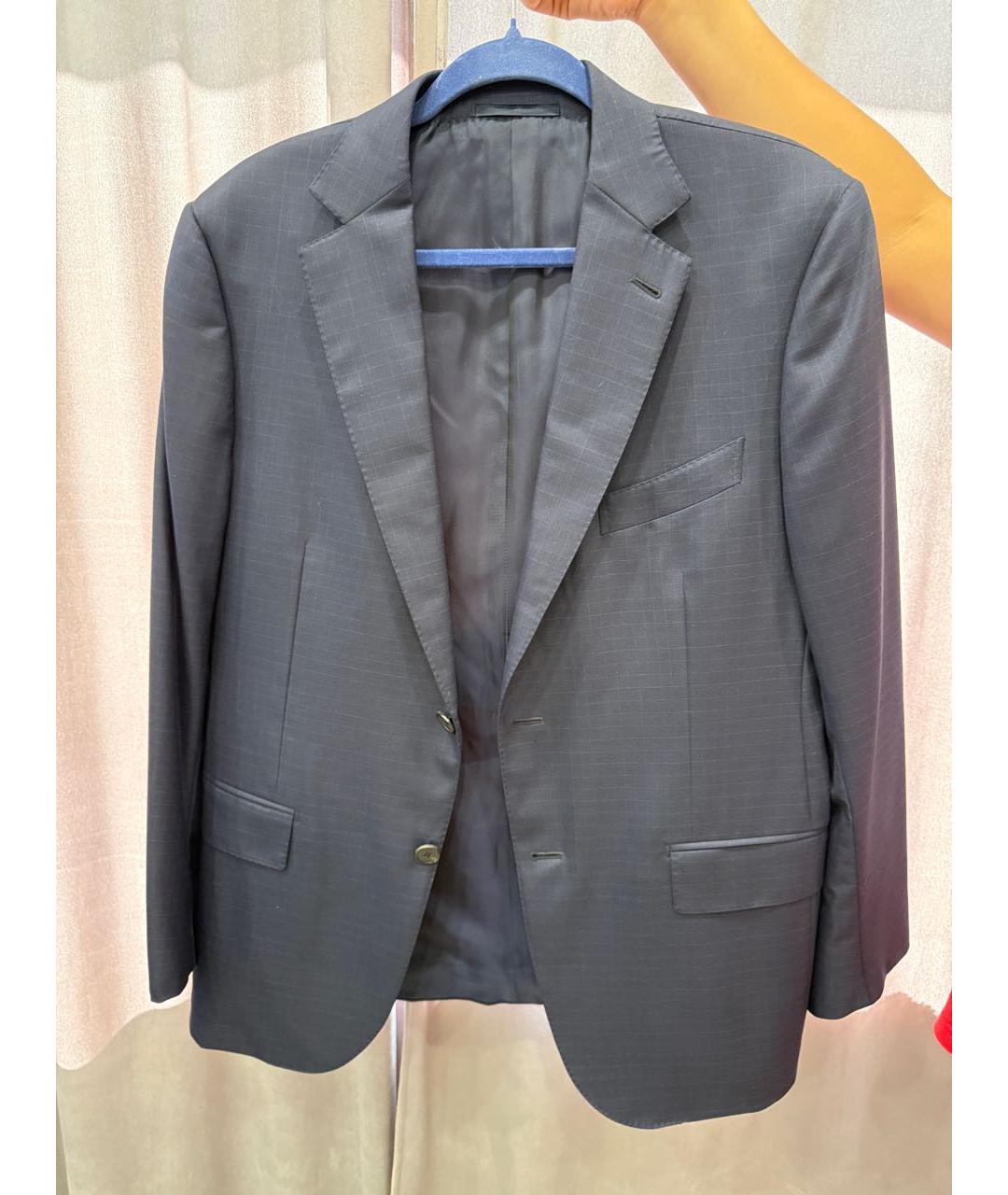 ERMENEGILDO ZEGNA XXX Темно-синий классический костюм, фото 9