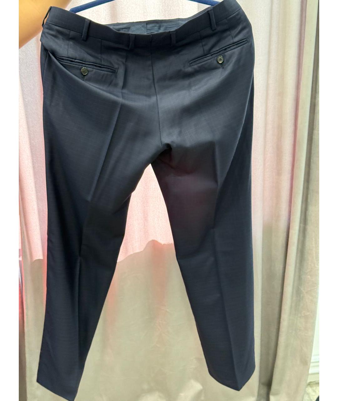 ERMENEGILDO ZEGNA XXX Темно-синий классический костюм, фото 6