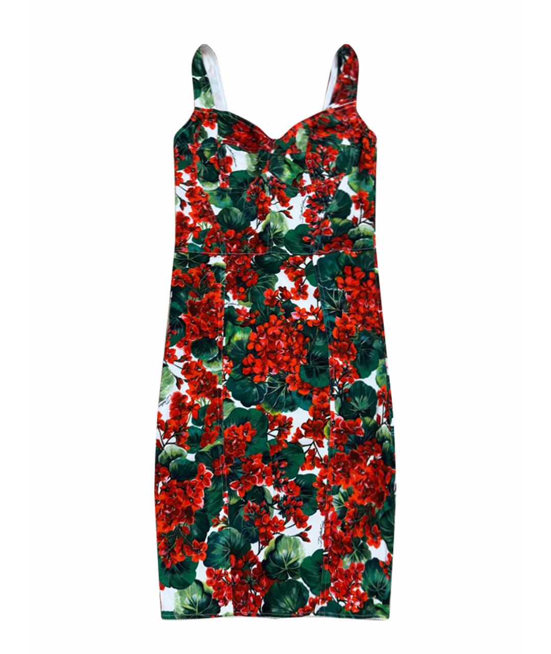 DOLCE&GABBANA Мульти вискозный сарафан, фото 1