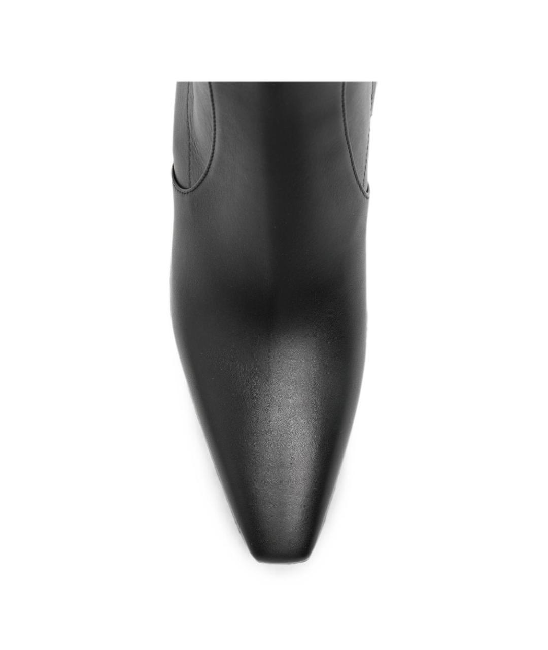 BRUNELLO CUCINELLI Черные кожаные ботинки, фото 3