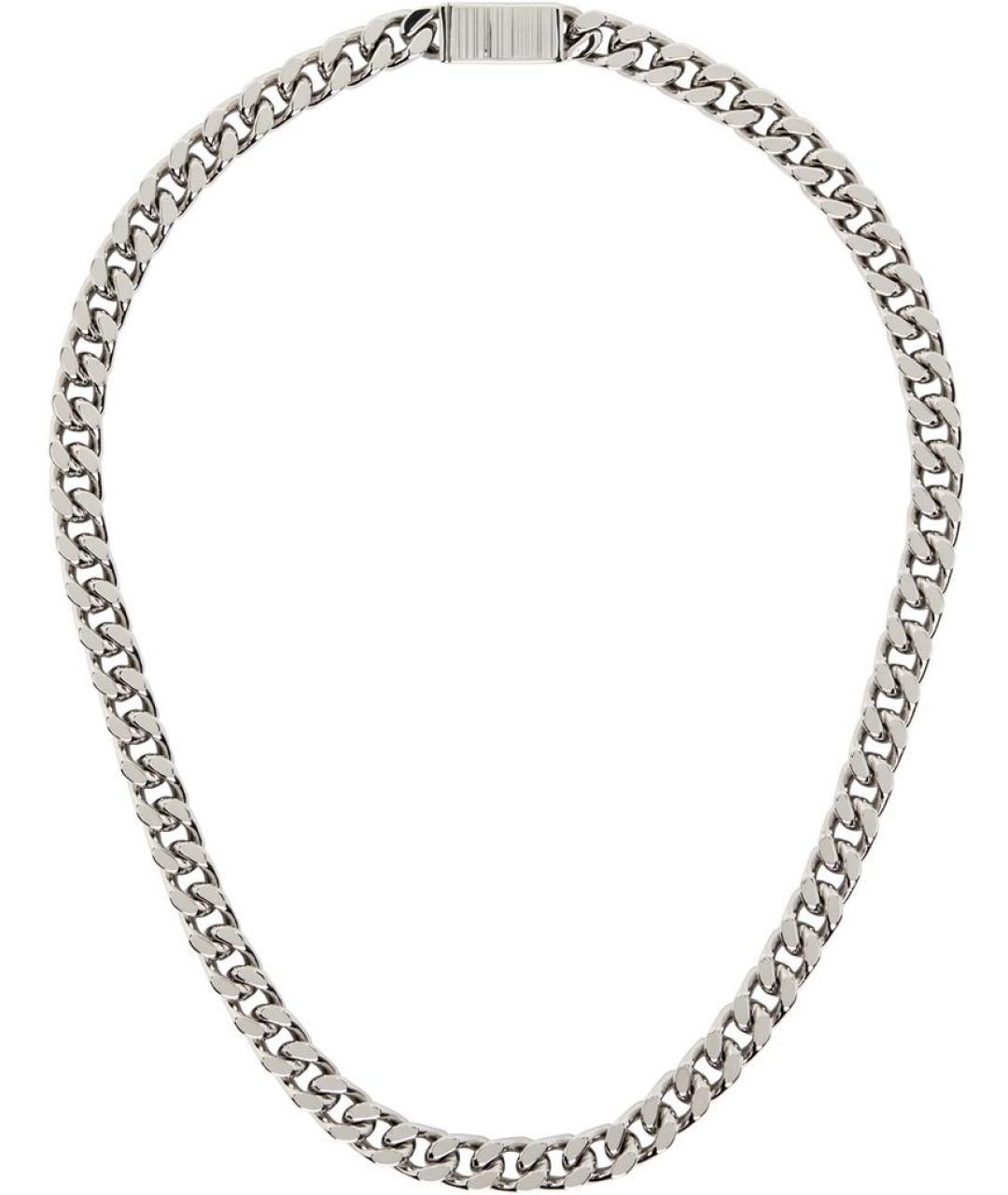 VETEMENTS Серебряная латунная цепочка, фото 1