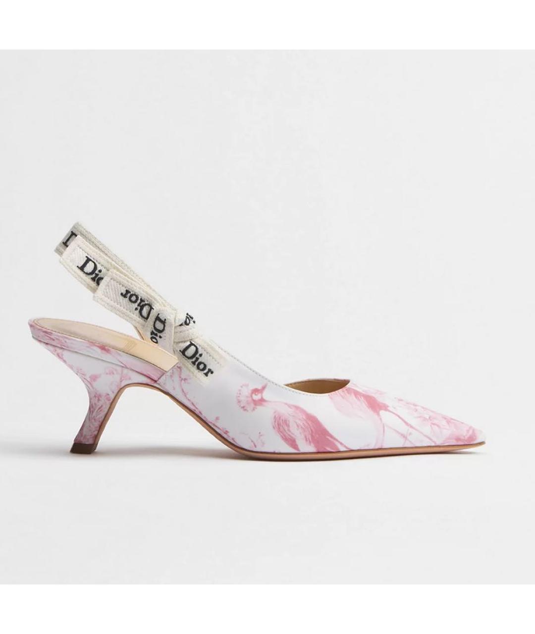 CHRISTIAN DIOR Розовые туфли, фото 4