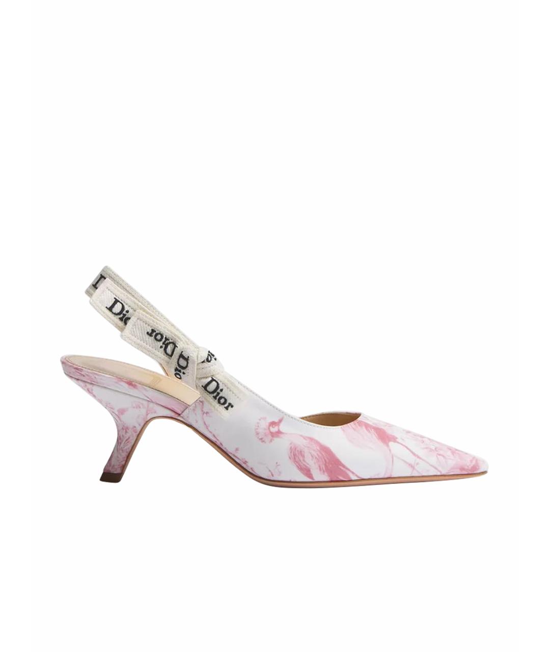 CHRISTIAN DIOR Розовые туфли, фото 1